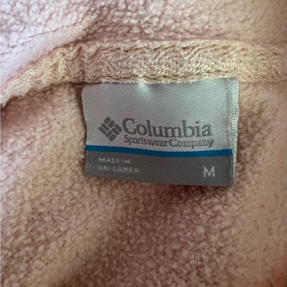 Columbia Women's Pink Hoodie, size medium, EUC, outdoor, sportswear, casual - Picture 5 of 7